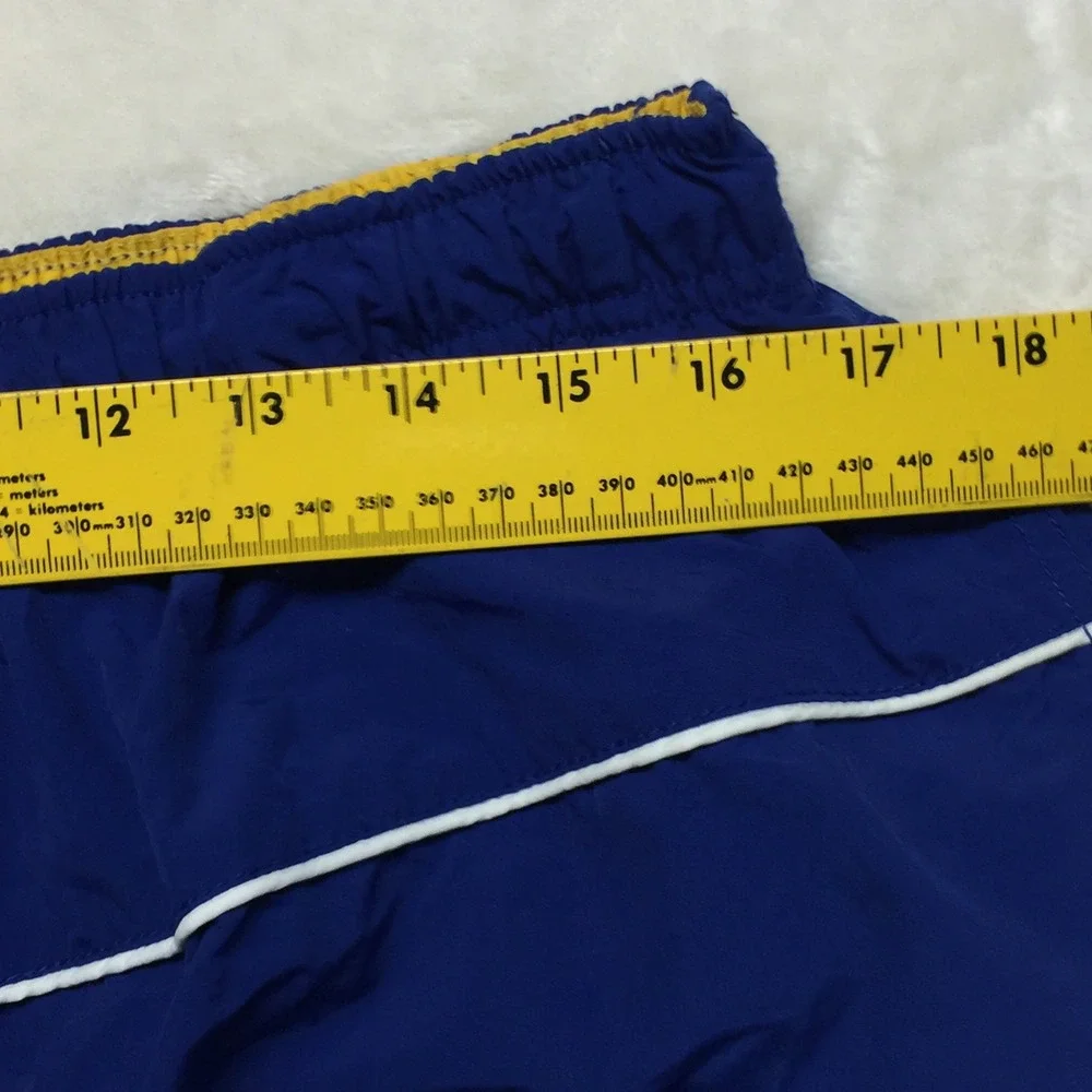 Nautica  Mens XL Blue Swim Trunks Shorts Elastic Waist Casual Lake River Beach‎